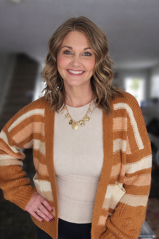 The Harvest Stripe Cardigan