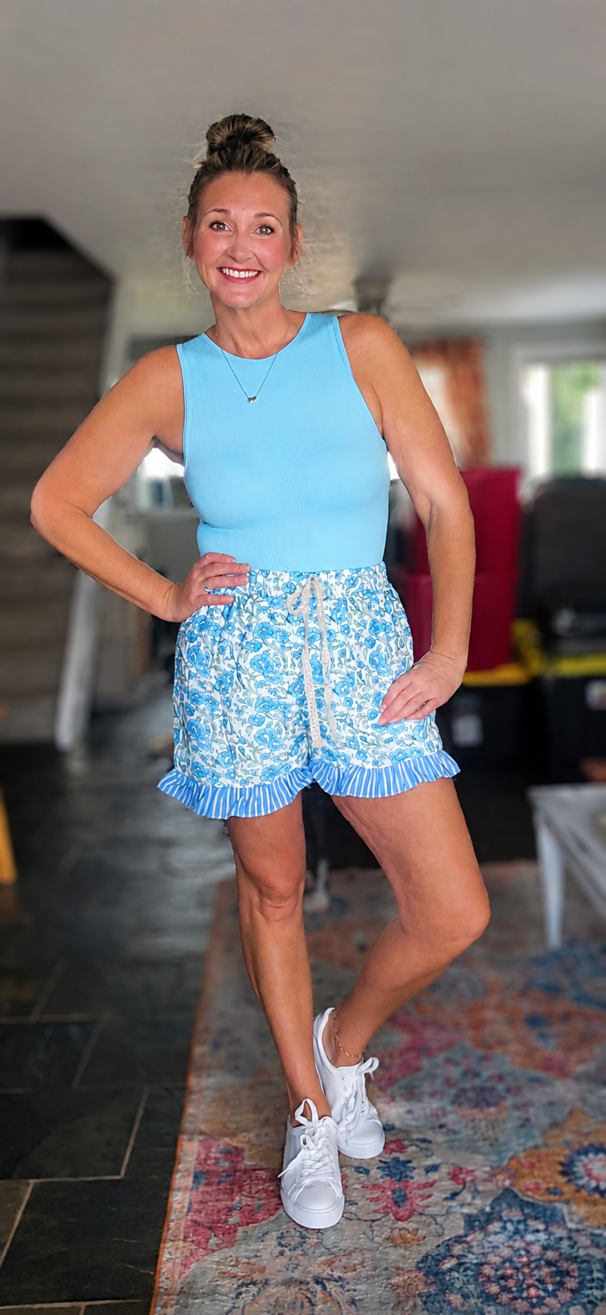 Blue Belle Shorts
